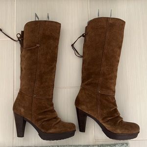 Suede Boots